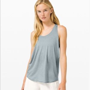 Lululemon Essential Tank Blue Cast